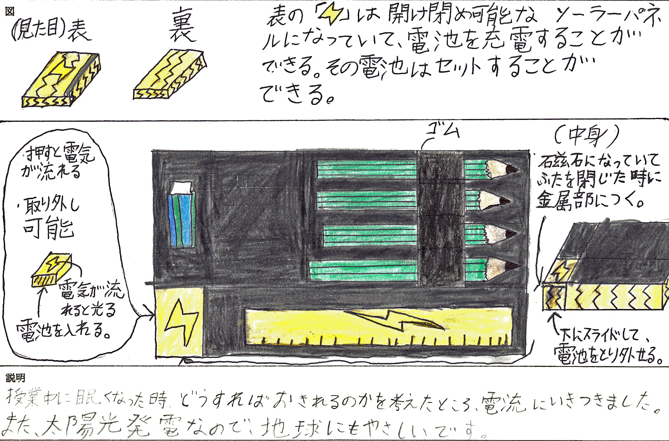 「ビリビリペンケース」